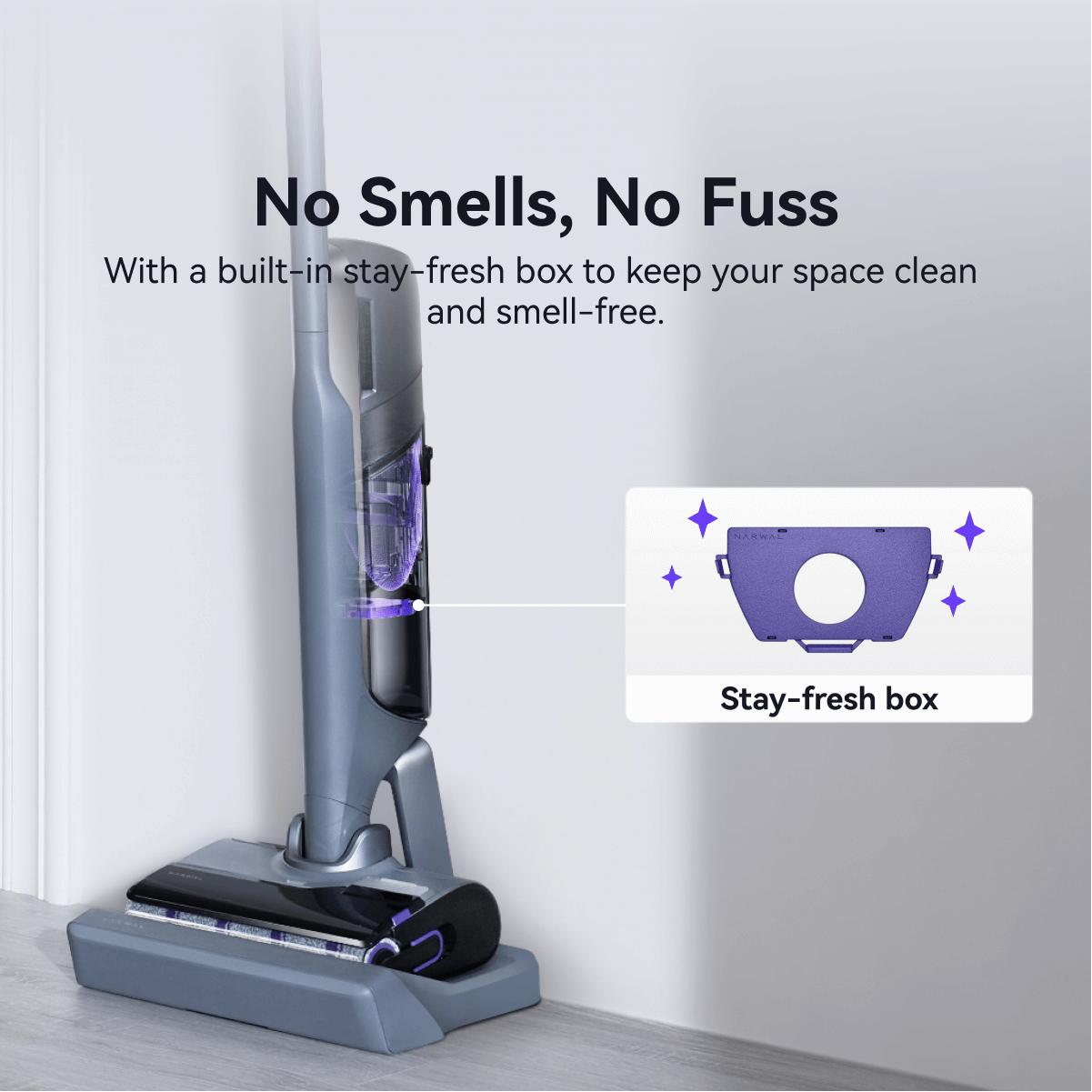 Integrated Stay-Fresh Box for S30 Pro \ S30