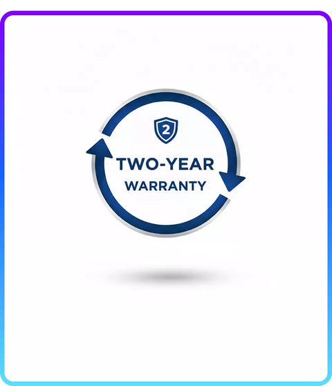 2-Year Warranty