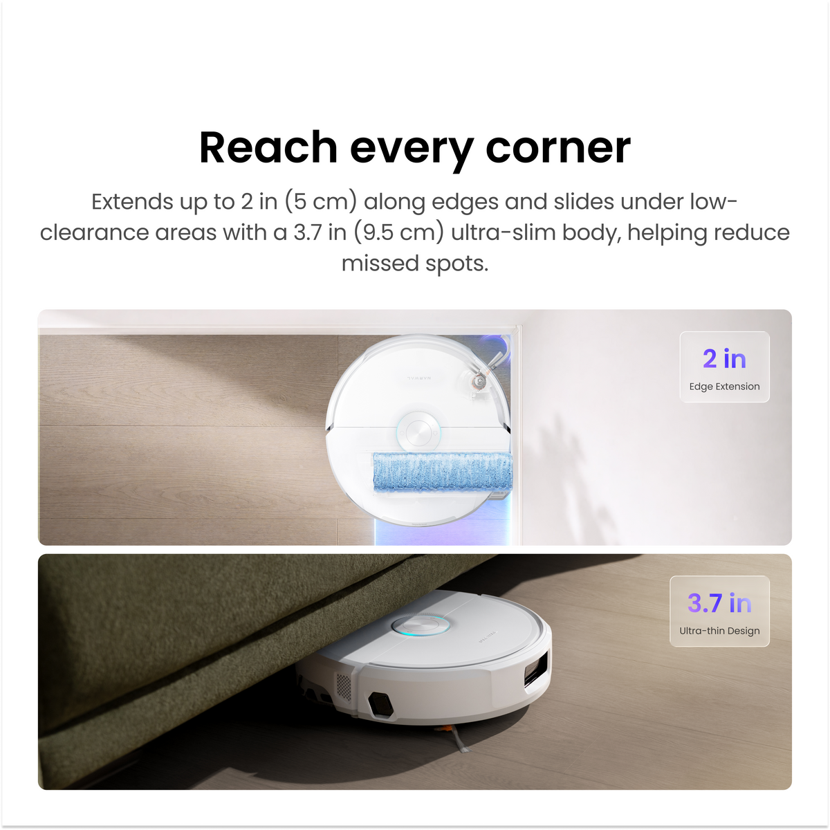 Narwal Freo 20 Edge Robot Vacuum & Mop