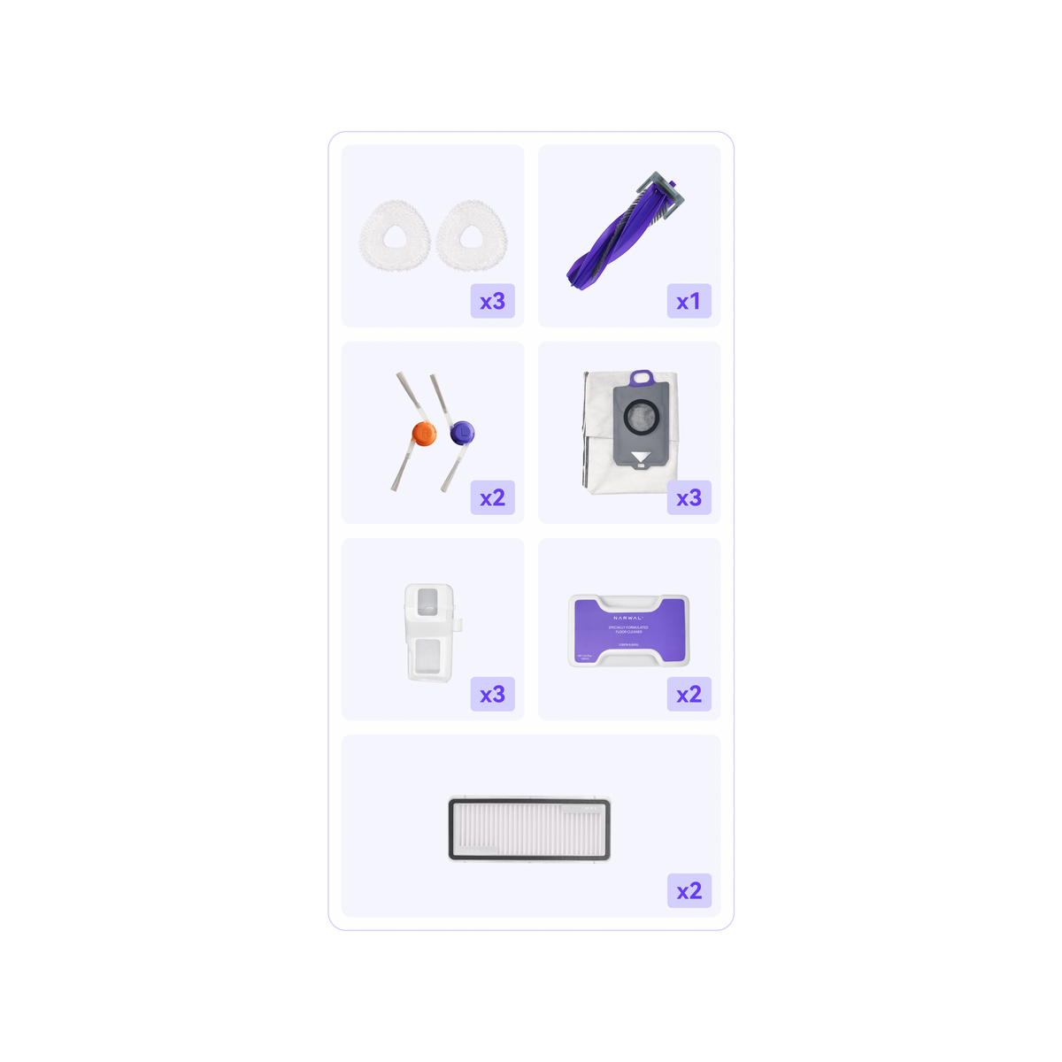 Narwal Accessories Pack for Freo Z10 Ultra