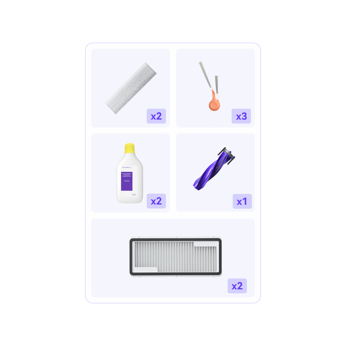 Narwal Accessories Pack for Narwal Flow 2