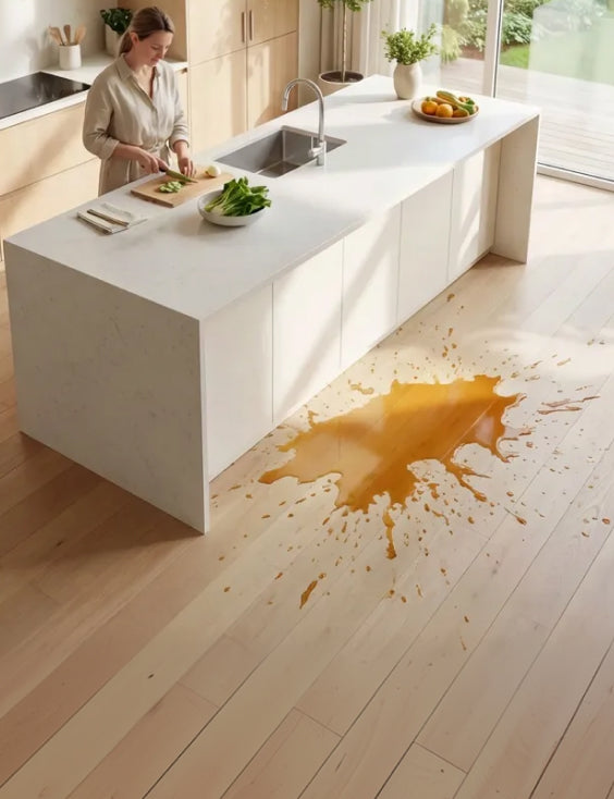 Kitchen Greasy Floors